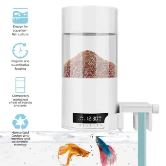 Newkits Automatic Fish Feeder Auto Fish Food Timer Feeder Fish