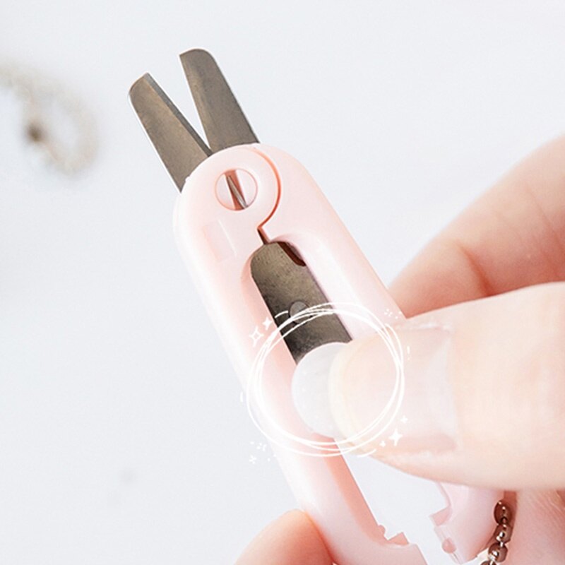 Xách tay Acrylic có thể gập lại kéo sinh viên ngắn gọn kéo an toàn