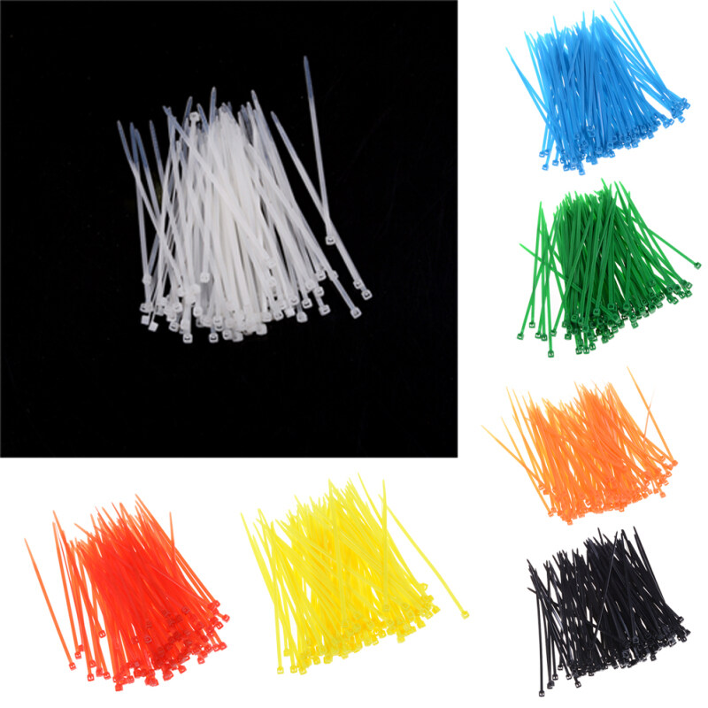 Bảng giá LEI 100pcs 3x100mm Nylon Plastic Colourful Cable Wire Organiser Zip Tie Cord Strap