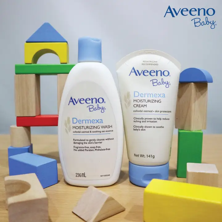 aveeno baby dermexa moisturizing wash