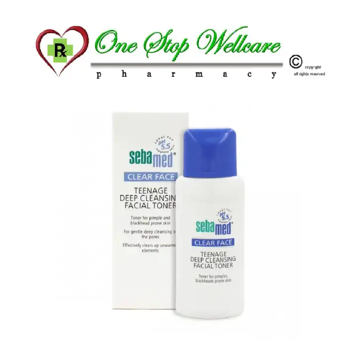 sebamed teenage deep cleansing facial toner