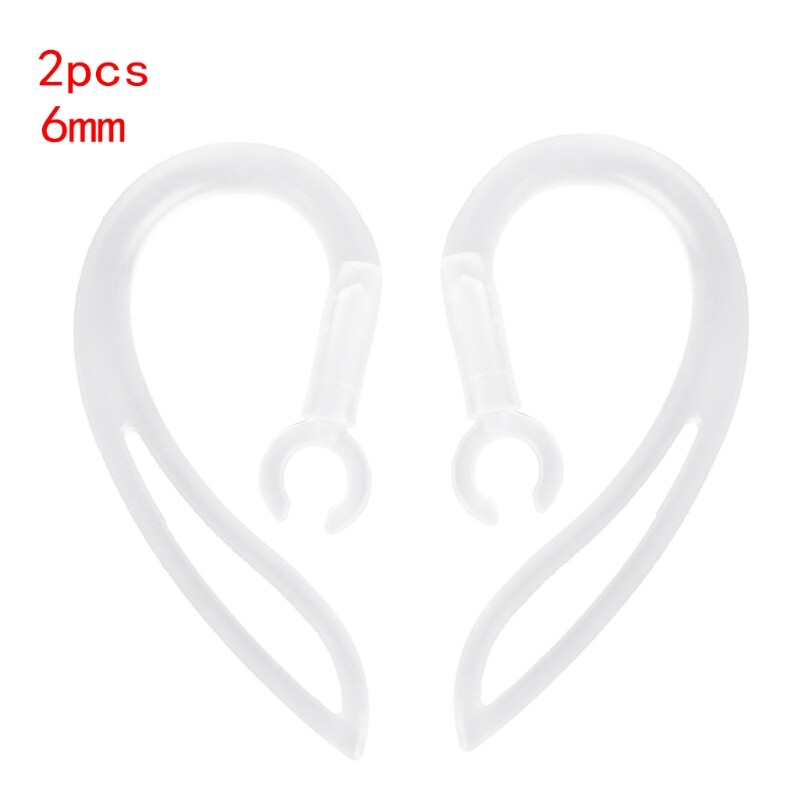 [Giấc mơ tủ quần áo] Kẹp móc đeo tai silicon mềm trong suốt Tai nghe tương thích Bluetooth Mini