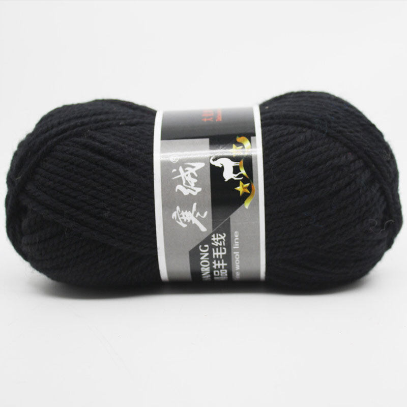 0duw 100g Diy Scarf Hat Soft Wool Yarn Thick Sweater Thread Hand