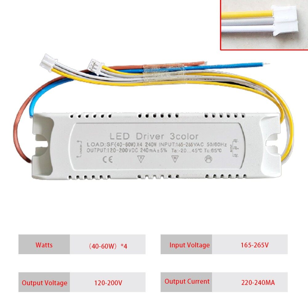 LED Driver 3color Adapter Segmented Dimming Power Supply For LED ...