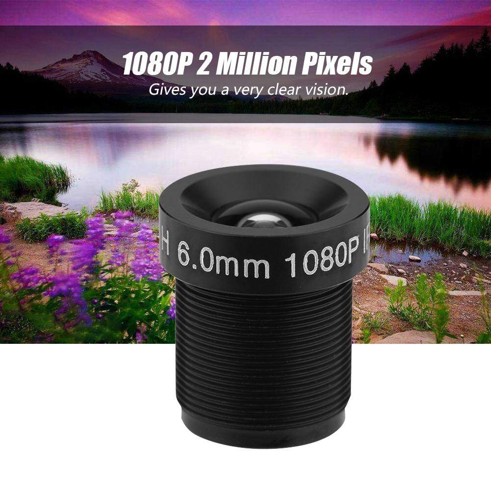 6Mm Ống Kính Máy Quay CCTV 2MP 58 ° Xem Camera An Ninh IR Ống Kính