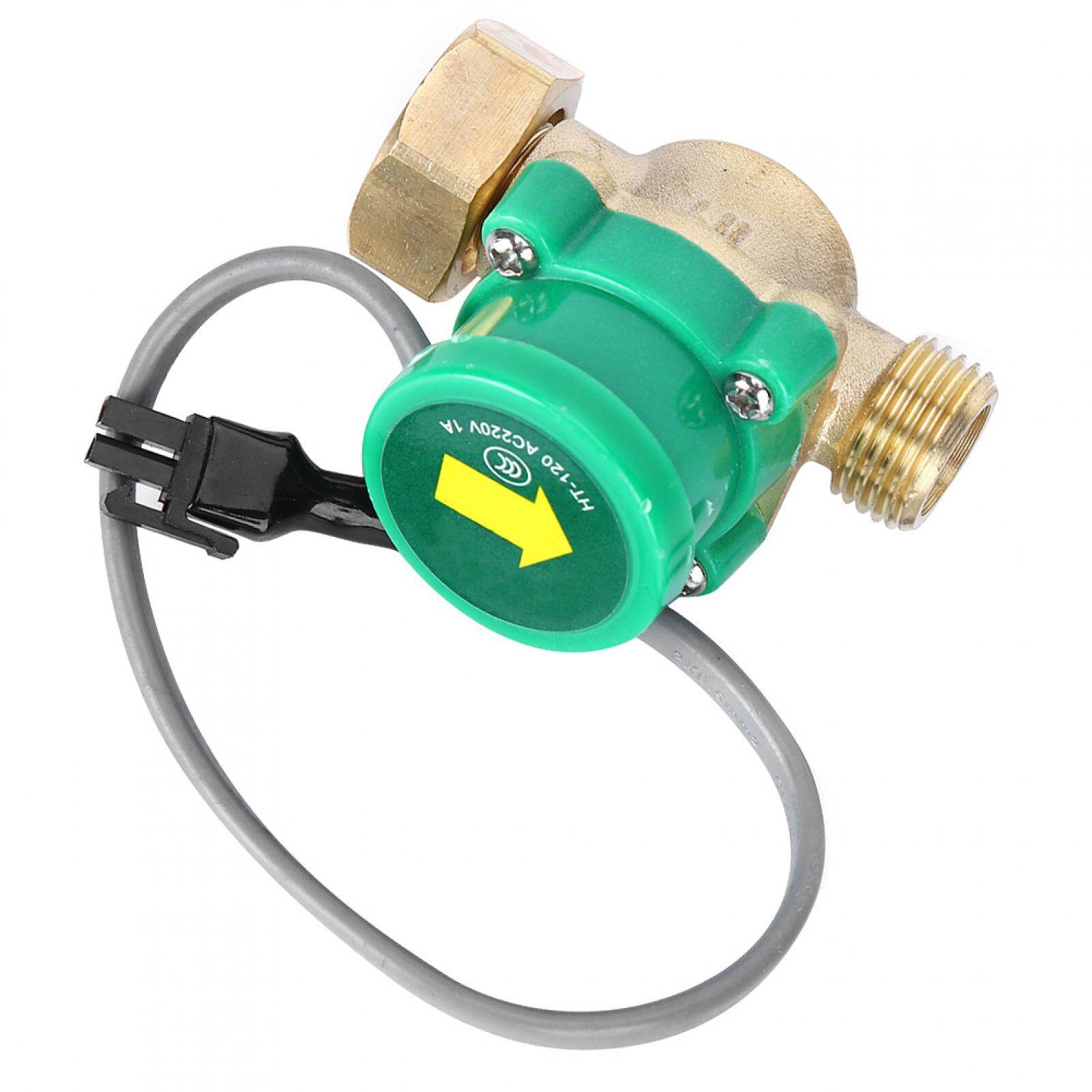 HT-120 Cảm Biến Lưu Lượng Máy Bơm Nước 6-4 AC220V Bơm Tăng Áp Đường Ống Công Tắc Dòng Chảy, G3/4"