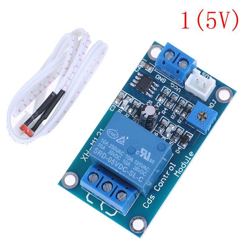 HITN  DC5/12v light control switch photoresistor relay module xh-m131 detection sensor