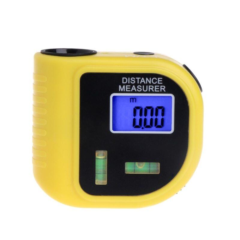 OOTDTY CP-3010 18M Siêu Âm Mini Dây Kỹ Thuật Số Biện Pháp Lấy Nét Quan Trắc Bằng Laser Đồng Hồ Đo Khoảng Cách & Con Trỏ La-ze Rangefinder Cấp Công Cụ