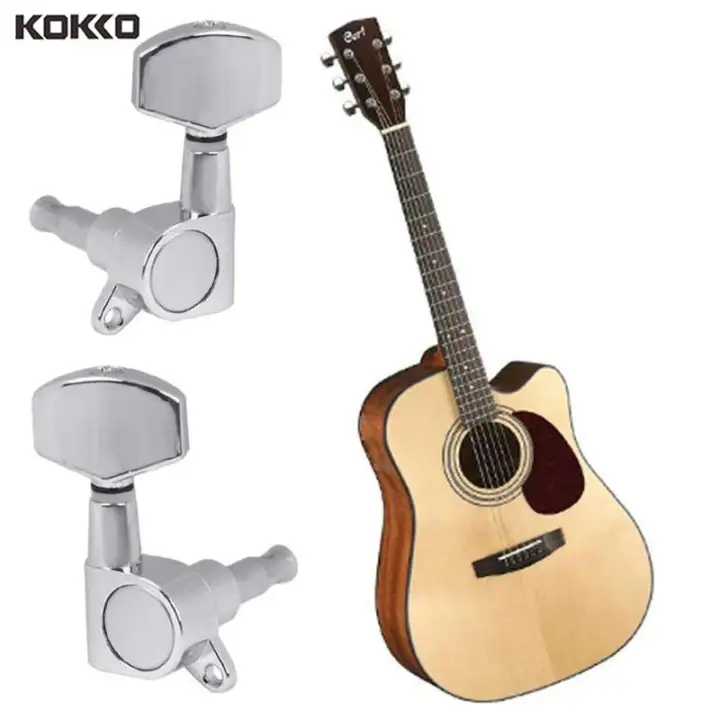 Strings For Electric Acoustic Guitar - Kokko Guitar String Tuning Pegs Set Machine Heads Knobs Tuners Tuning Keys For Electric Acoustic Guitarra Parts Replacement Tool Lazada