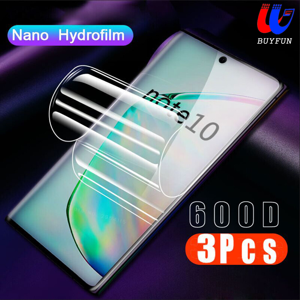3pcs 1000d soft hydrogel protector  for samsung galaxy note 20 Ultra 10 plus 9 8 phone screen sansung sumsung note10 note9 note8 note20 note20 ultra