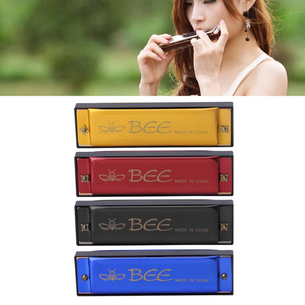 Gift Music Learning Metal Mouth Organ Bee Harmonica Woodwind Musical Instrument