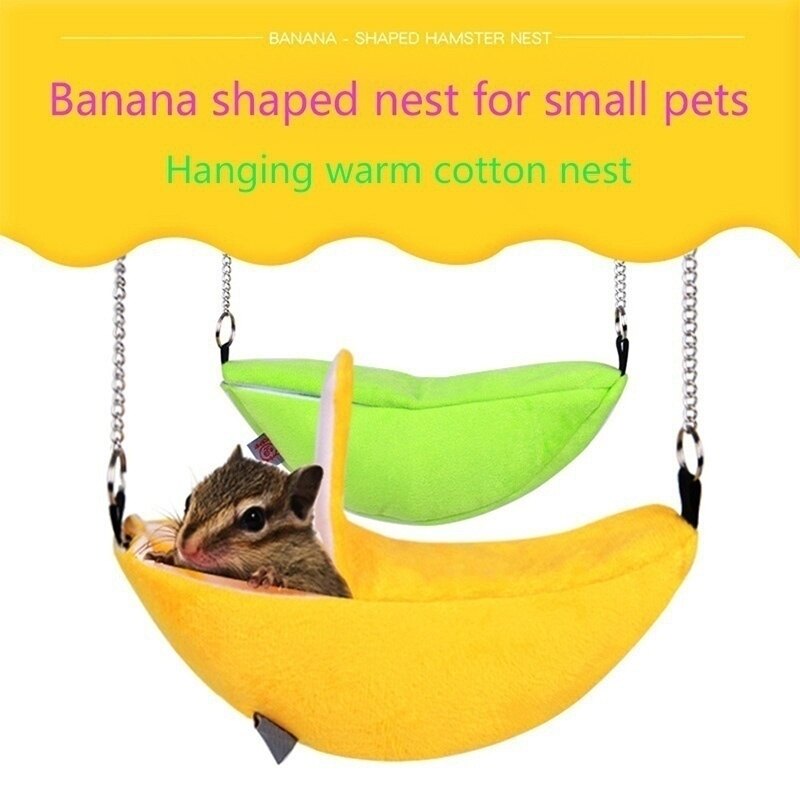 Yw store võng giường cho chuột hamster, lồng giường sóc nhím ấm áp phụ kiện tổ