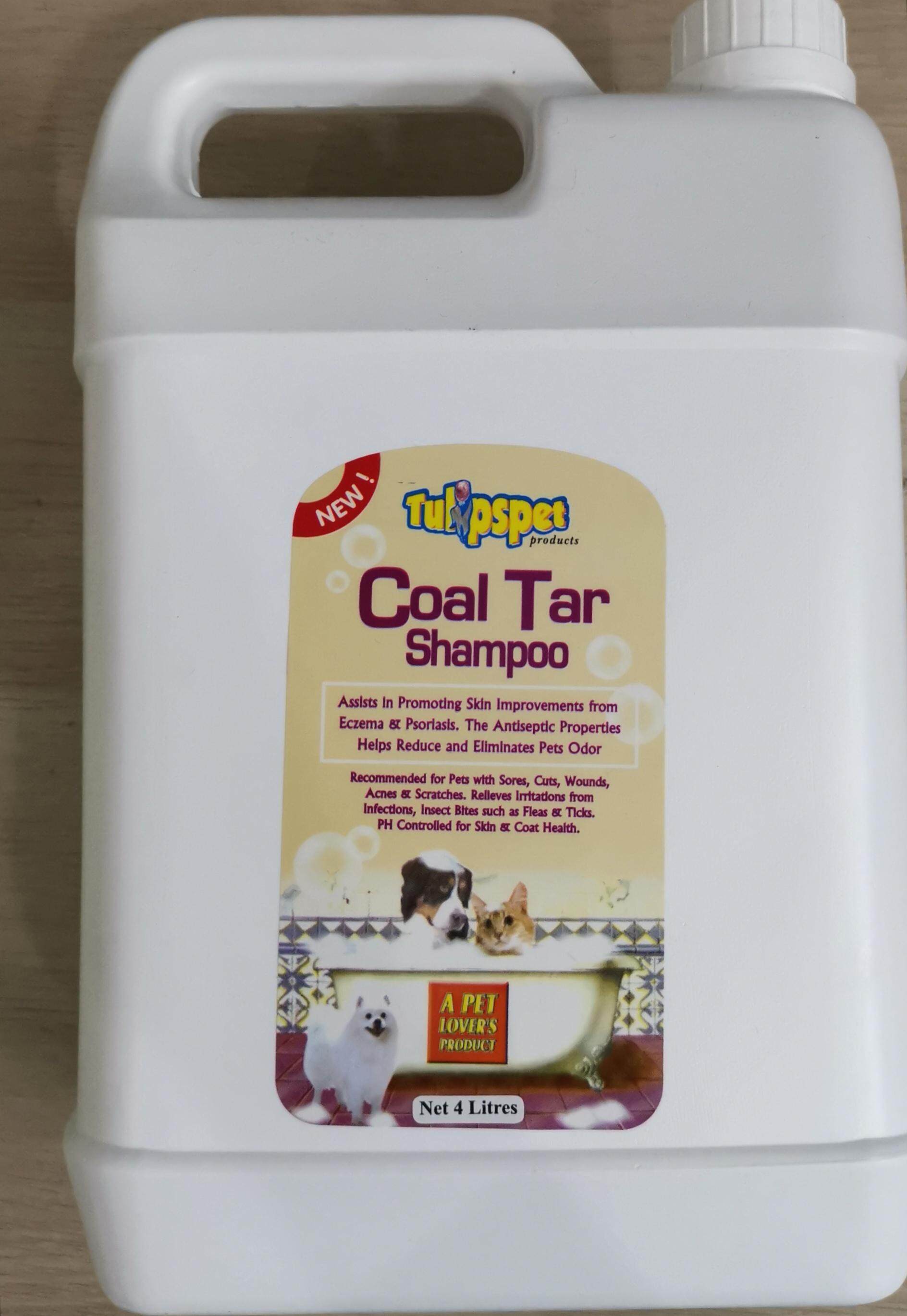 Tulipspet Coal Tar Pet Shampoo 4 litres Lazada