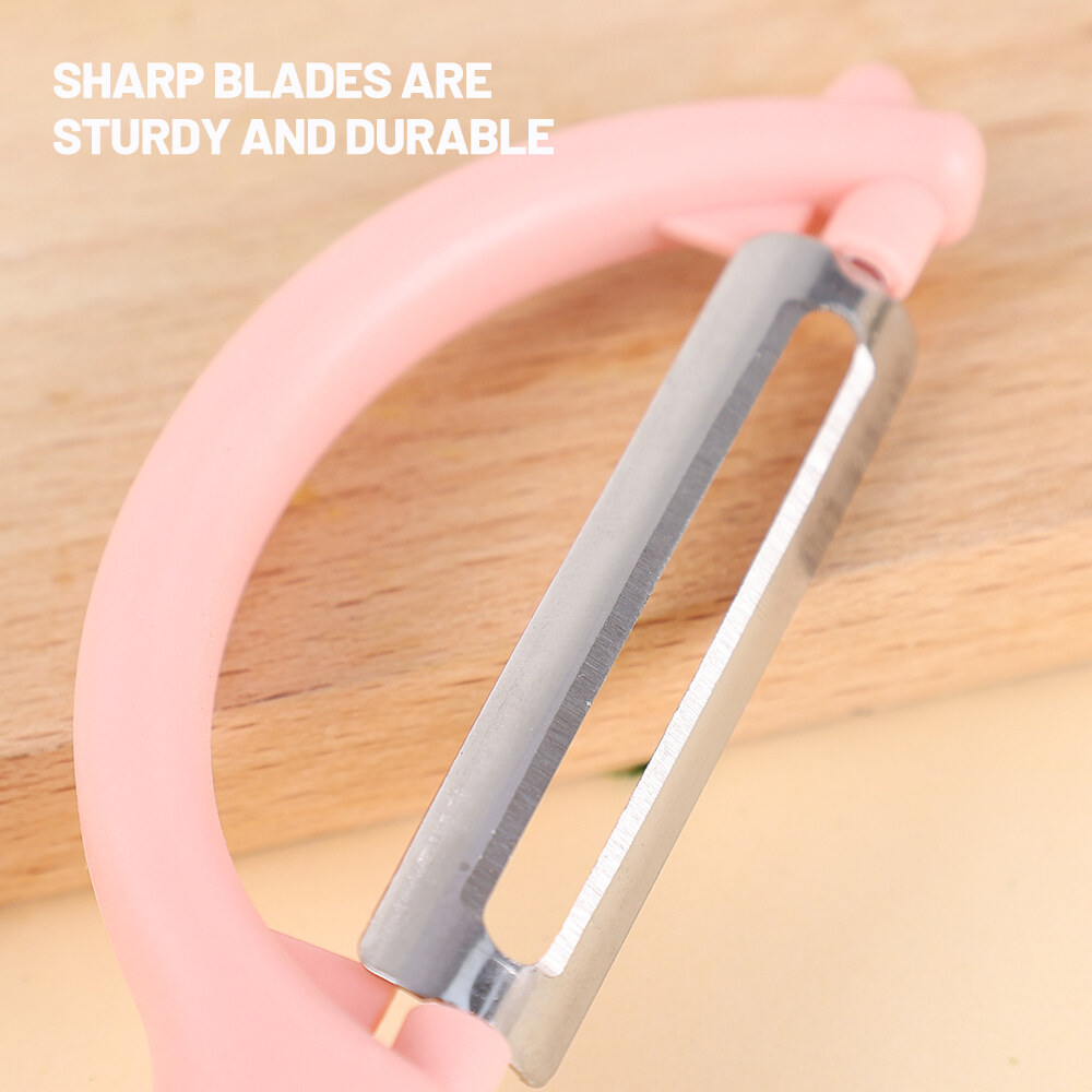 Kitchen Vegetable Peeler Stainless Steel Melon and Fruit Planer Household Multi-functional Fruit and Vegetable Peeler