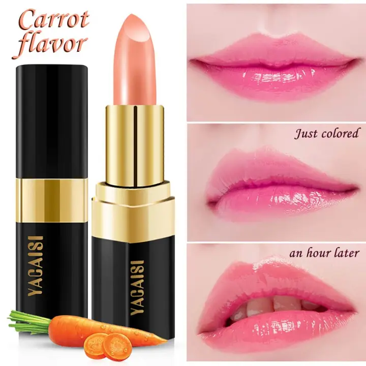 Lipstick Lips Color Changing Magic Transparent Flower Jelly Lip Gloss Makeup Lazada Singapore