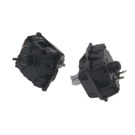 2 Pcs Original Cherry สวิตช์ MX ปุ่มสีเงิน 3 Pin สำหรับคีย์บอร์ดแบบกลไก CLEAR สวิทช์