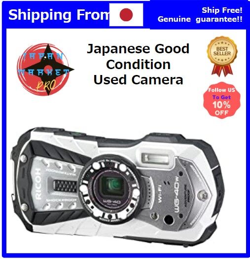 Japanese Used Camera]RICOH Waterproof Digital Camera RICOH WG-40W