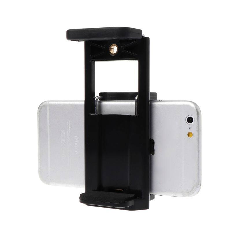 Tripod Mount Clamp 1/4'' Thread Stand Tablet Phone Holder Bracket Adjustable Extendable Adapter for Apple iPhone iPad Samsung Huawei Xiaomi