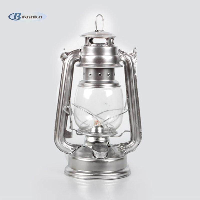 B-F Retro Classic Kerosene Lamp 4 Colors Kerosene Lanterns Wick Portable Lights Adornment
