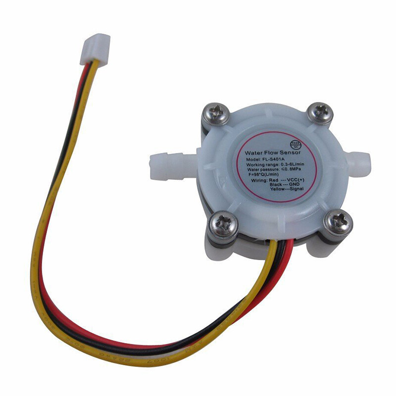 1PCS New Hot Water Coffee Flow Sensor Switch Meter Flowmeter Counter 0.3-6L/min YF-S401
