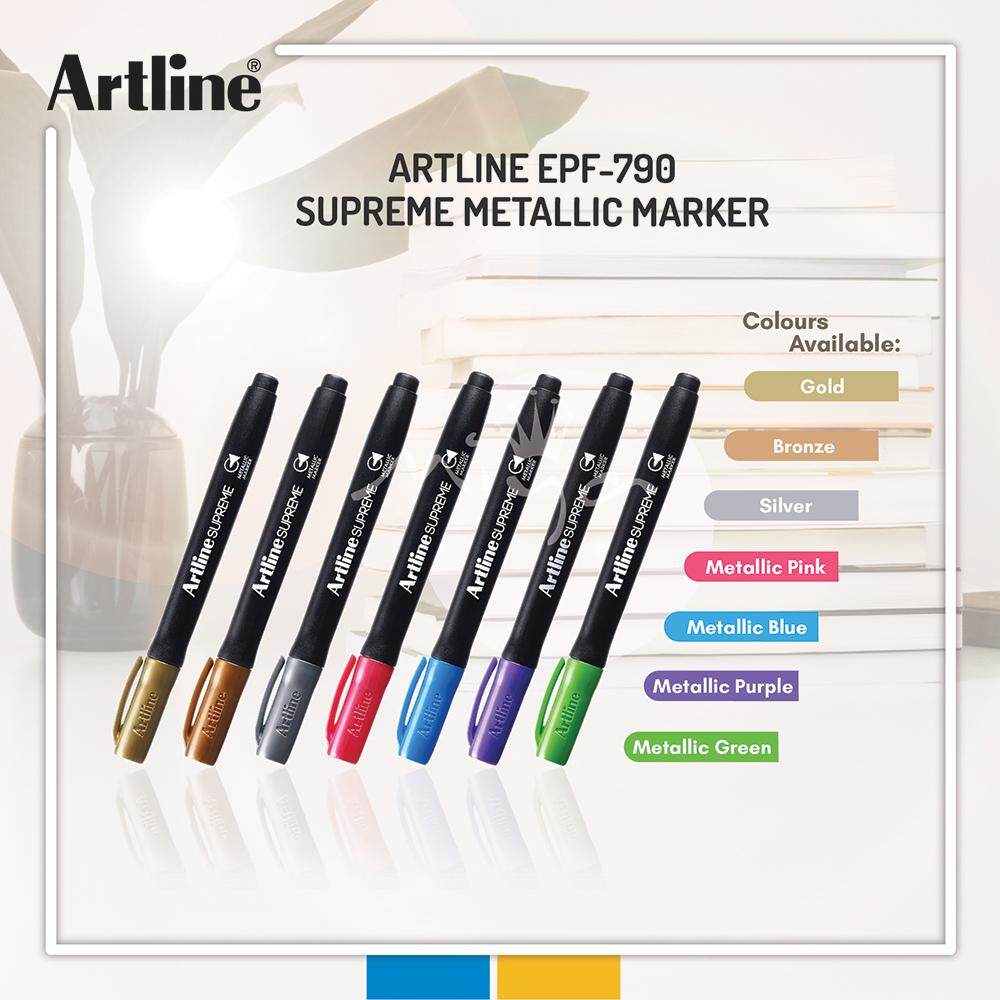 artline supreme metallic marker