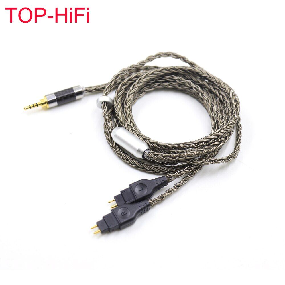 16 core 7n occ earphone cable for sennheiser hd580 hd600 hd650 hd25 hd660s hd565 hd545 upgrade balanced 2.5mm 4.4 xlr hearphone