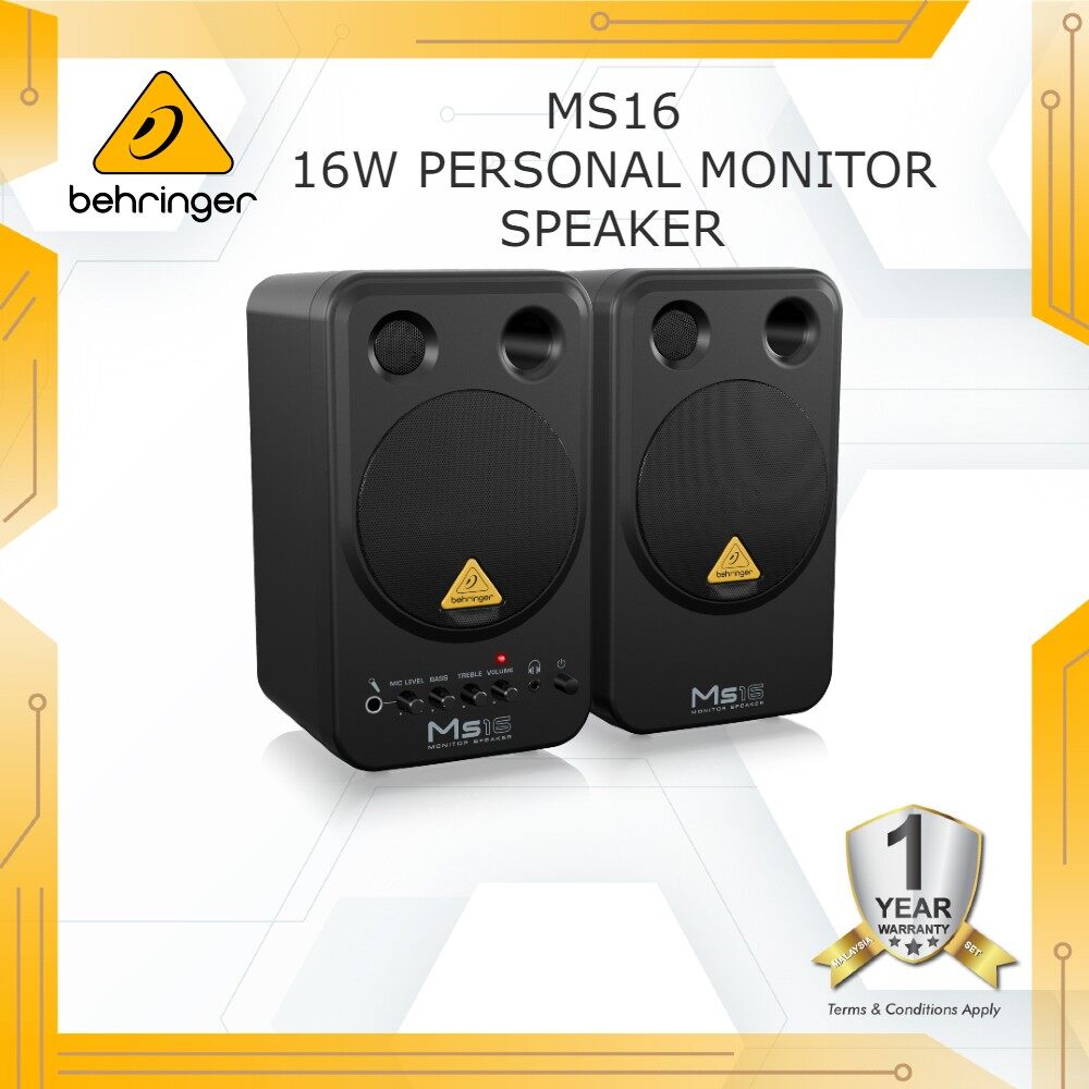 Behringer best sale monitor ms16