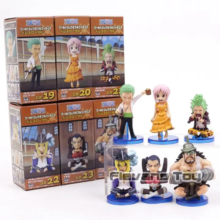 One Piece Wcf World Collectable Figure Dressrosa Vol 4 Zoro Nami Bartolomeo Cavendish Ideo Hajrudin Pvc Figures Toys 6pcs Set Lazada Ph