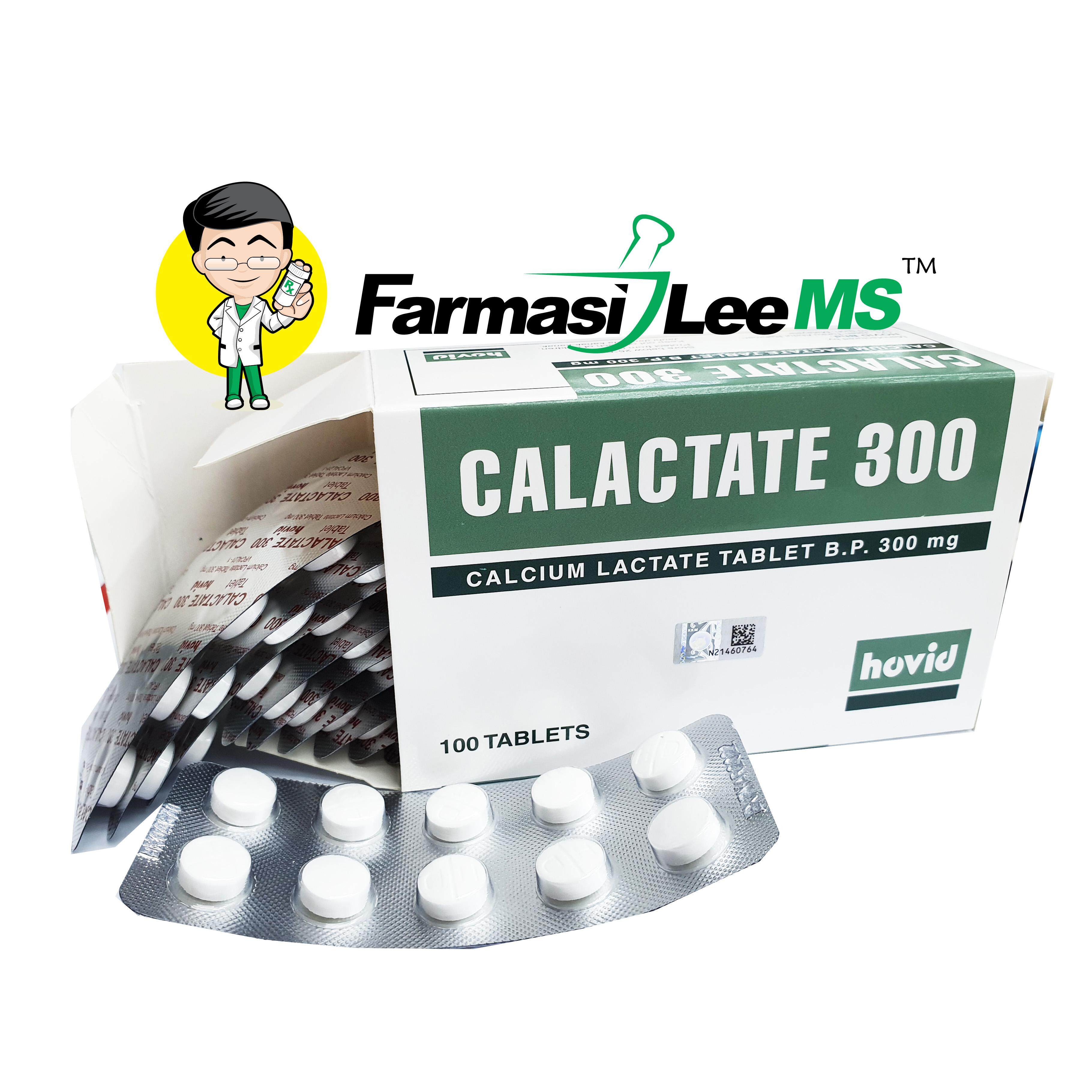 Lactate 300mg calcium Calcium lactate