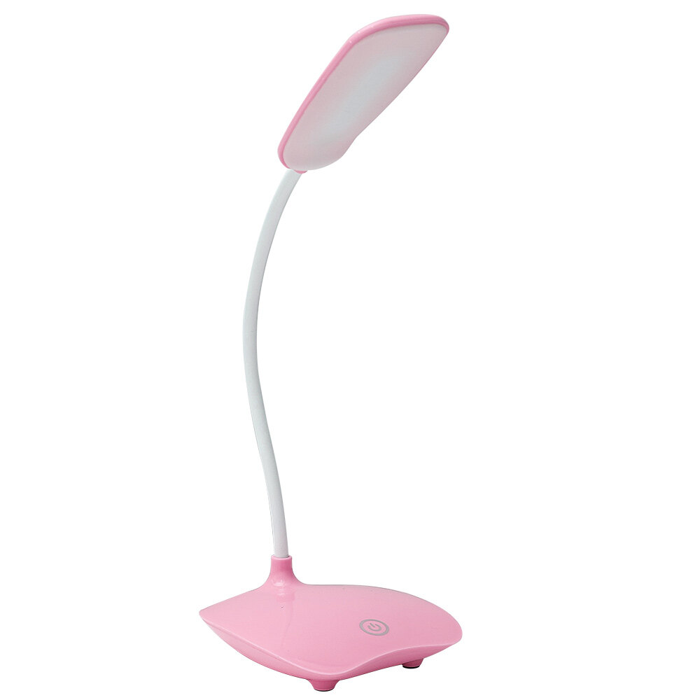 LED Table Lamp USB Rechargeable Dimmable Desk Reading Light Foldable Rotatable Touch Switch Study Work Bedroom Table Lamps