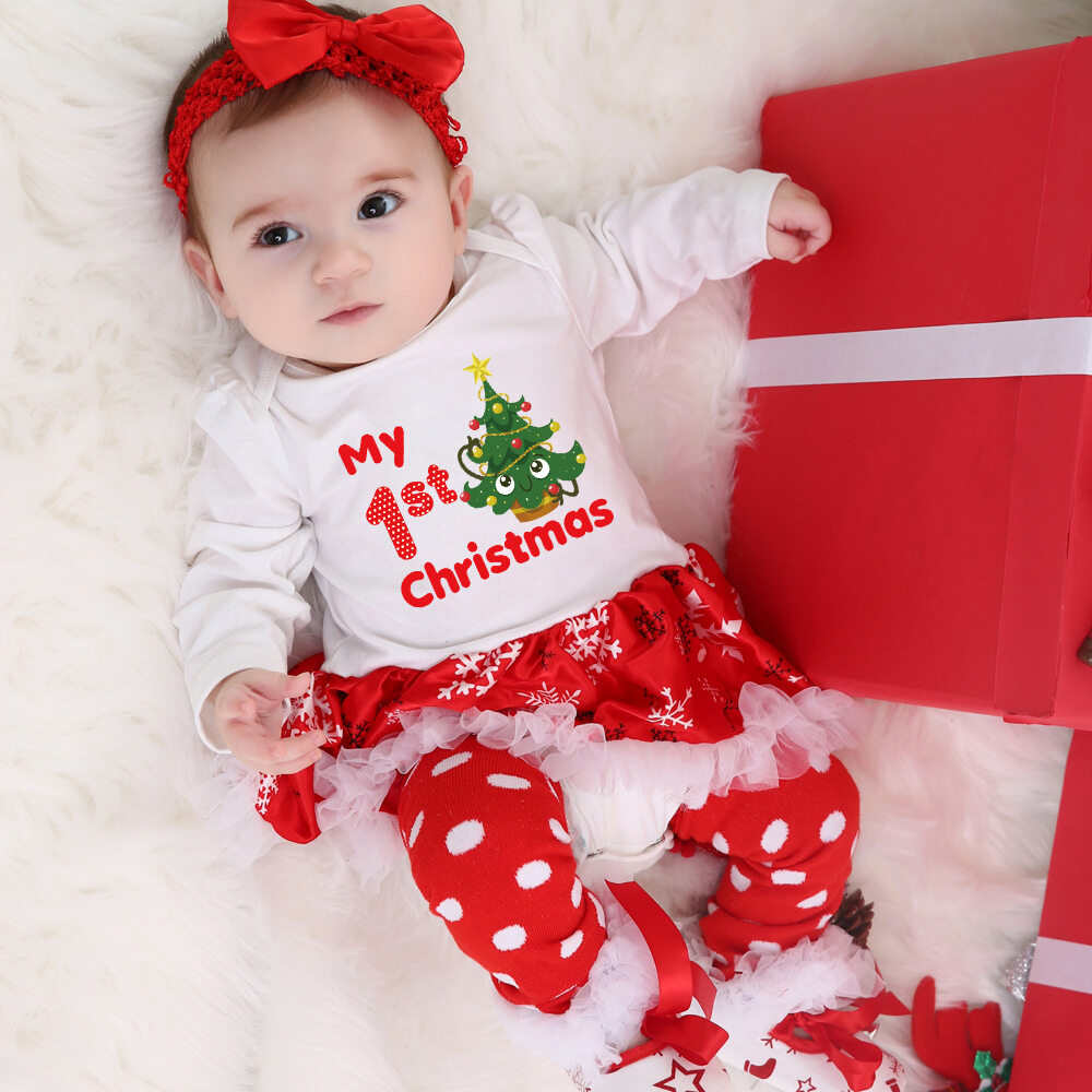 My first store christmas newborn girl