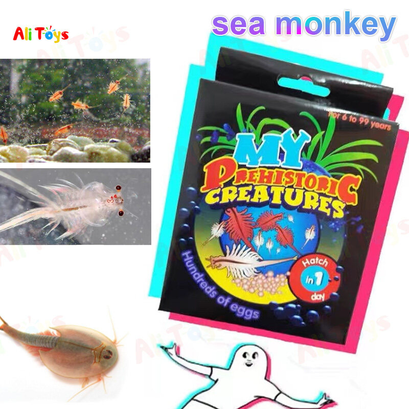 AliToys Sea Monkey Toys for Kids and Boys Ocean Tank Magic Aquarium Habitat DIY Toy Pet Usable
