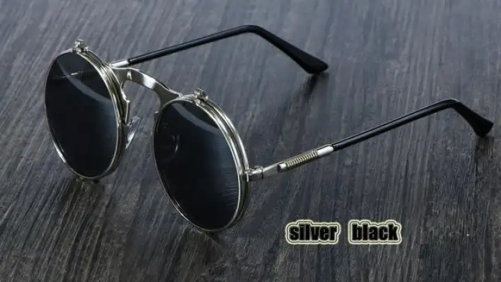 retro flip sunglasses