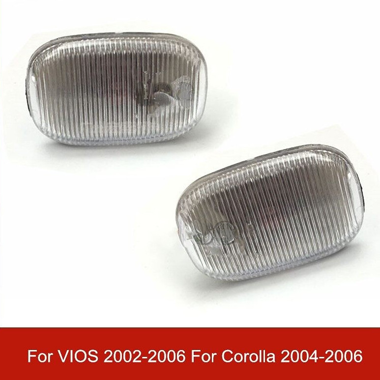 Hys car side turn signal fender light for toyota vios axp4 scp4 2002 2003 2004 2005 2006 for corolla altis 2004-2006 car fender lamp