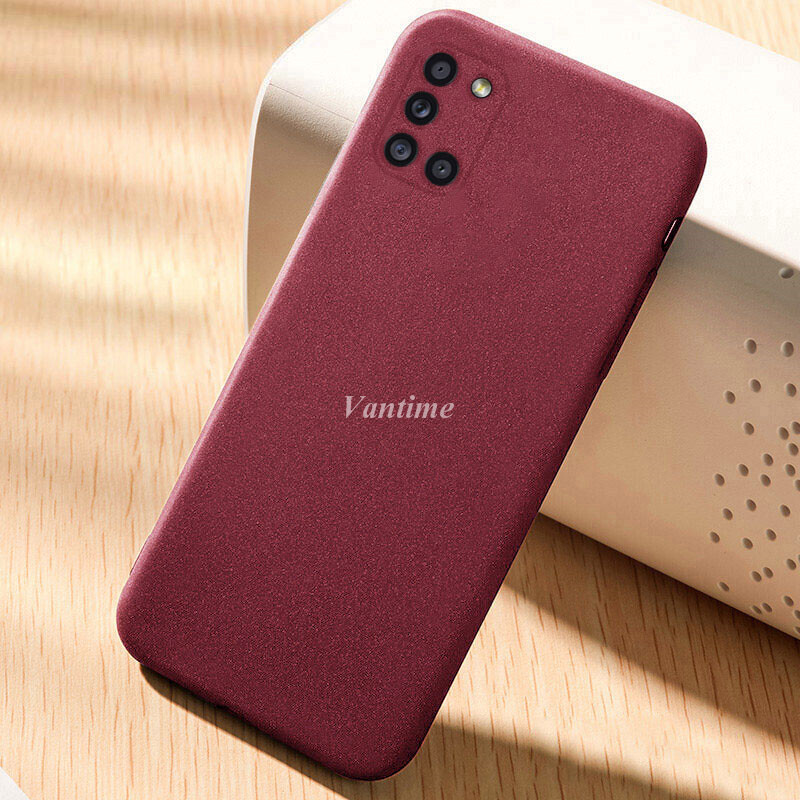 Vantime Cho Ốp Lưng Samsung Galaxy A31 Vỏ Đá Sa Thạch Mềm Ốp Lưng Siêu Mỏng Bảo Vệ Điện Thoại Mỏng