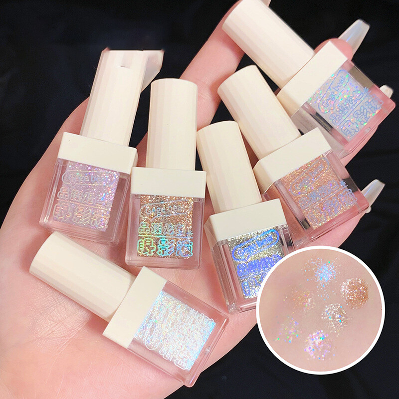 Liquid Eyeliner Eyeshadow Liquid Shimmering Highlighter Eyeshadow Solution Monochrome Eye Shadow Solution Matte Eyeshadow Liquid