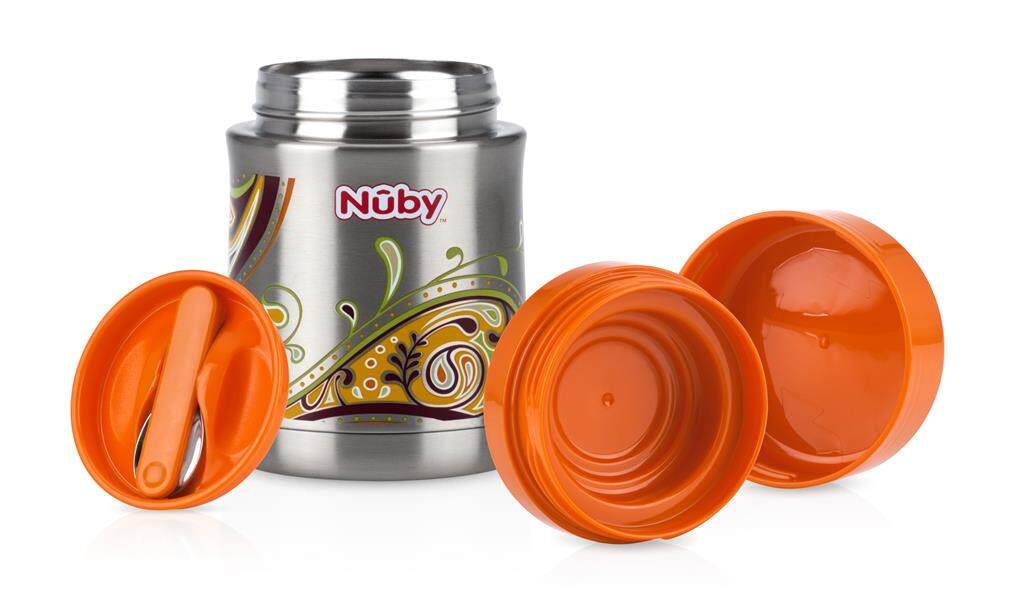 Nuby stainless best sale steel food jar