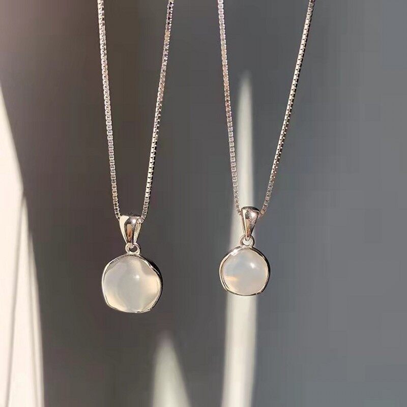 【PrettySet】Crystal Stone Pendant Necklace Fashion for Women M38