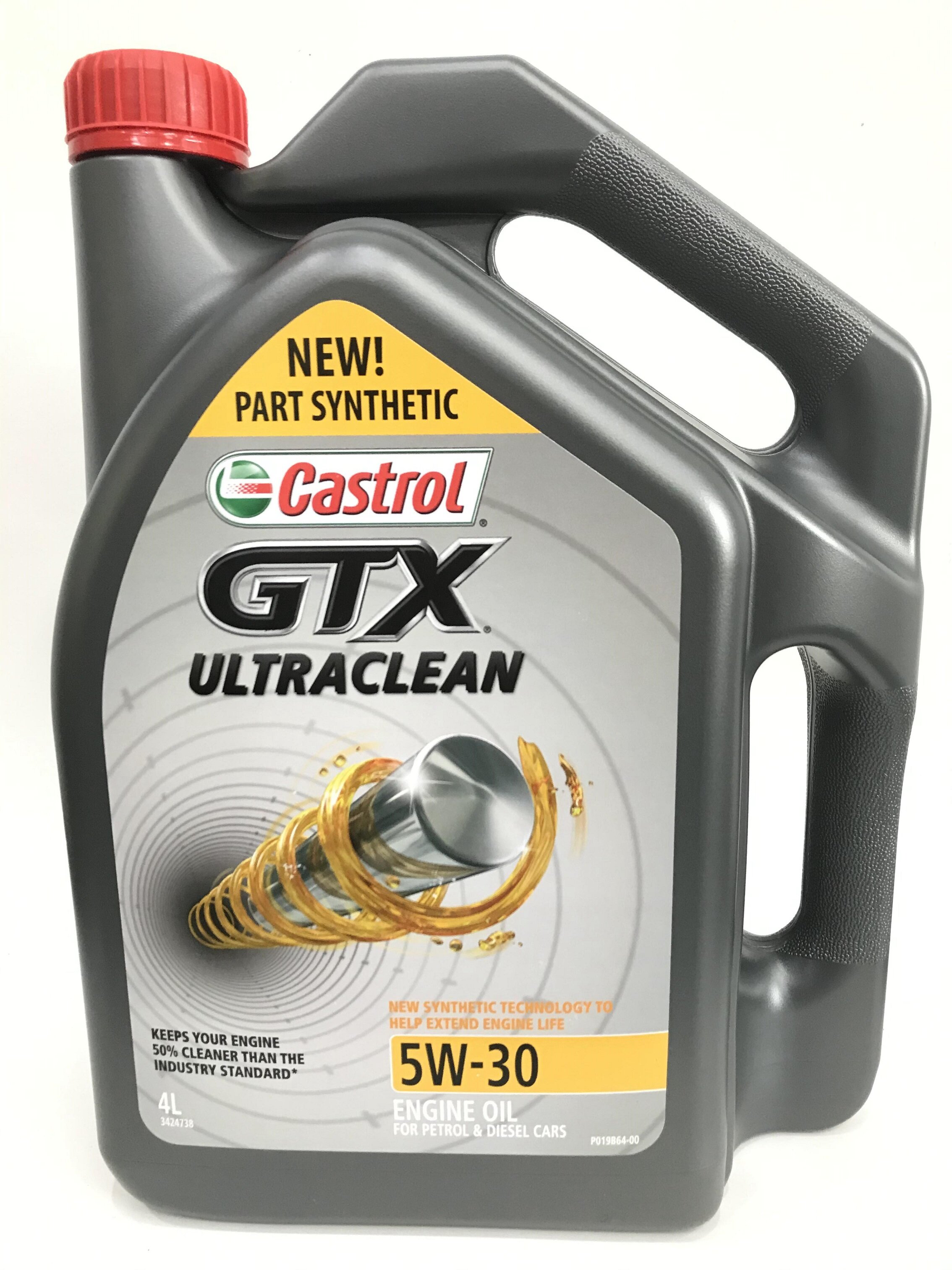Original)CASTROL GTX ULTRACLEAN 5W30 4L | Lazada