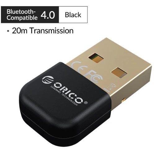 ORICO Wireless Bluetooth 5.0 Dongle Adapter Mini Music Receiver  for PC Speaker Mouse Laptop