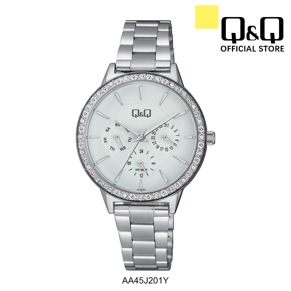 Q Q Japan By Citizen Ladies Stainless Steel Analogue Watch 45 Lazada