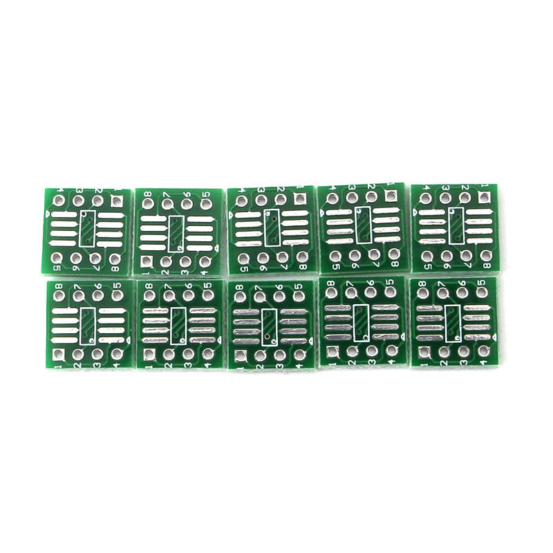 10Pcs SOP8 SSOP8 TSSOP8 To DIP8อะแดปเตอร์แปลงบอร์ด PCB - DAwG Electron ...