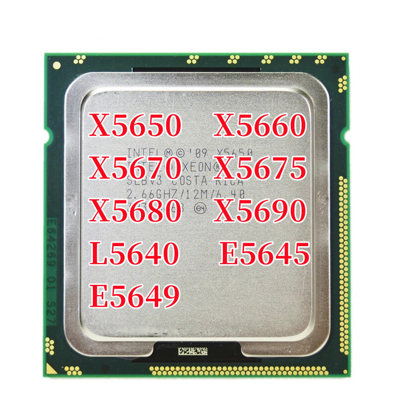Xeon X5650 Xeon X5660 Socket Xeon X5650 X5660 X5670 X5675 X5680
