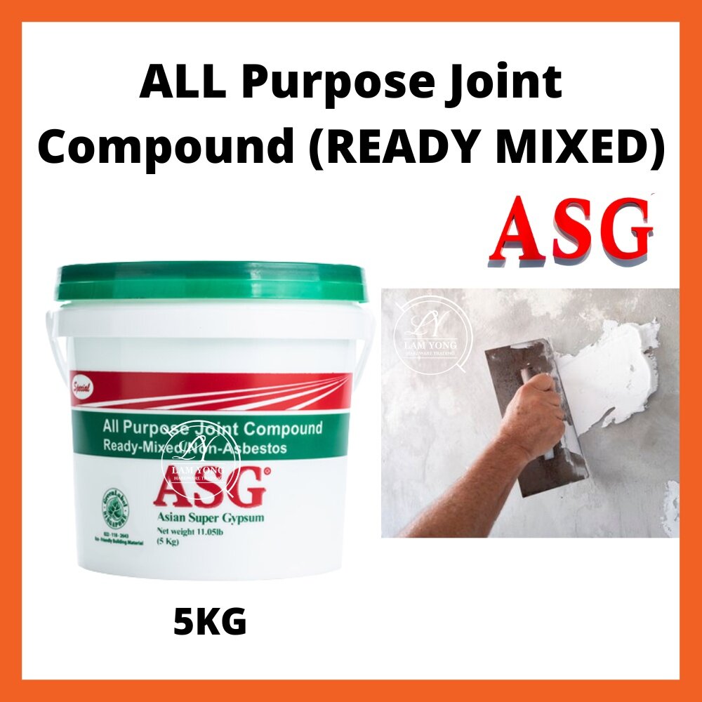 5KG ASG PLASTER COMPOUND / Ready mix cement / JOINT COMPOUND / Plaster