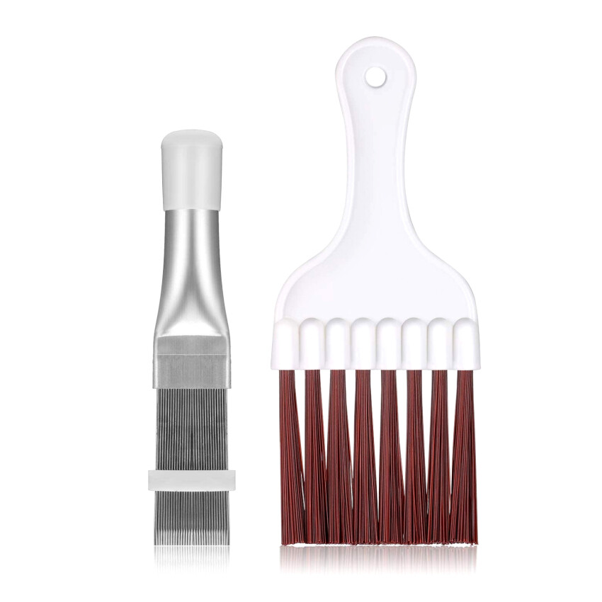 thumbnail image 2 of Radiator Brush Multifun Air Conditioner Coil Straightener Cleaning Tool Fin Comb Condenser Radi Ac Coil Cleaner 2 of 14