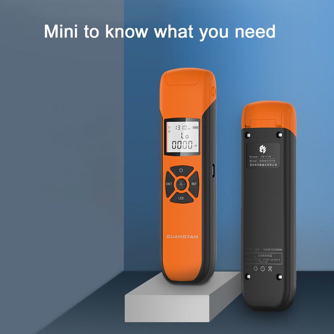 Optical Power Meter, FC/SC/ST USB Fiber Optic Power Meter, Support