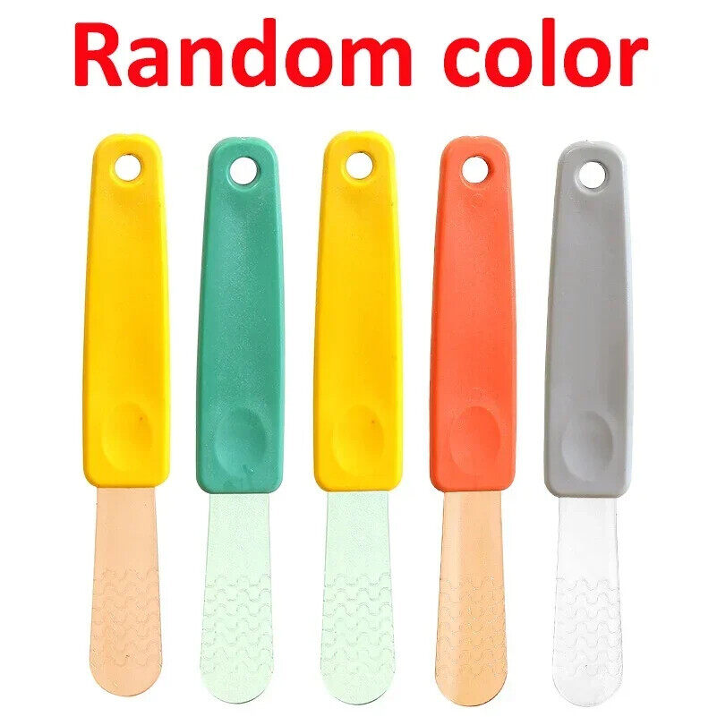 Feelife 2pcs Food Grade Silicone Dumpling Stuffing Spoon Flat Shovel Stick Kitchen Pastry Bread Sauce Spoons Honey Dipper Making Baking Tool