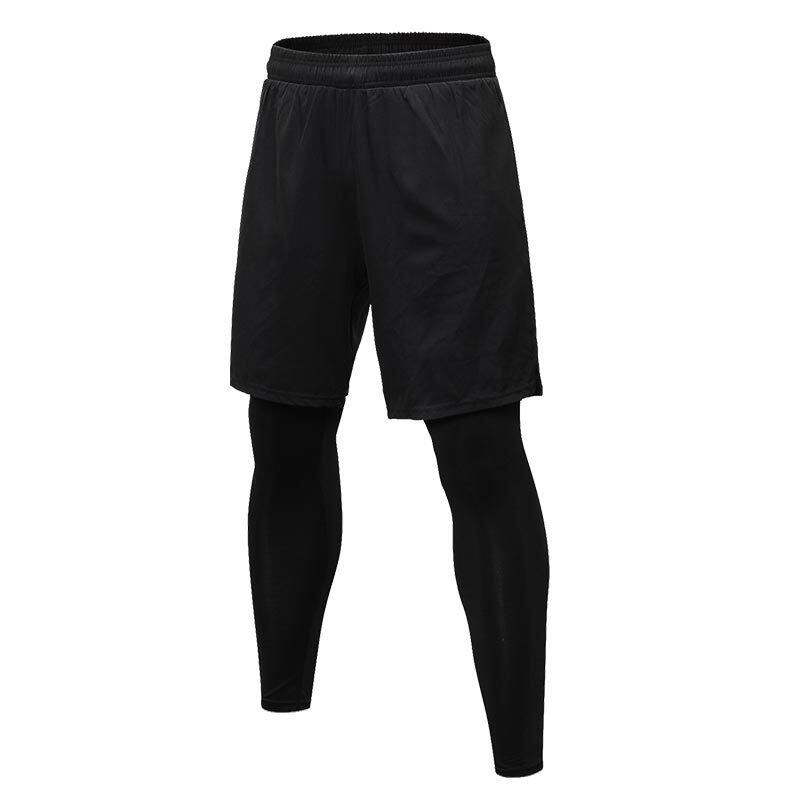 SUPERFLOWER – faux pantalon deux pièces serré pour homme, survêtement de course, avec cordon de serrage, élastique, à séchage rapide, nouvelle collection_voghion.com