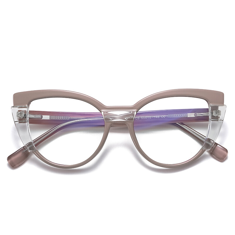 NEW TR90 Frame Blue Light Blocking Glasses Women Candy Color Glasses Optical Frame
