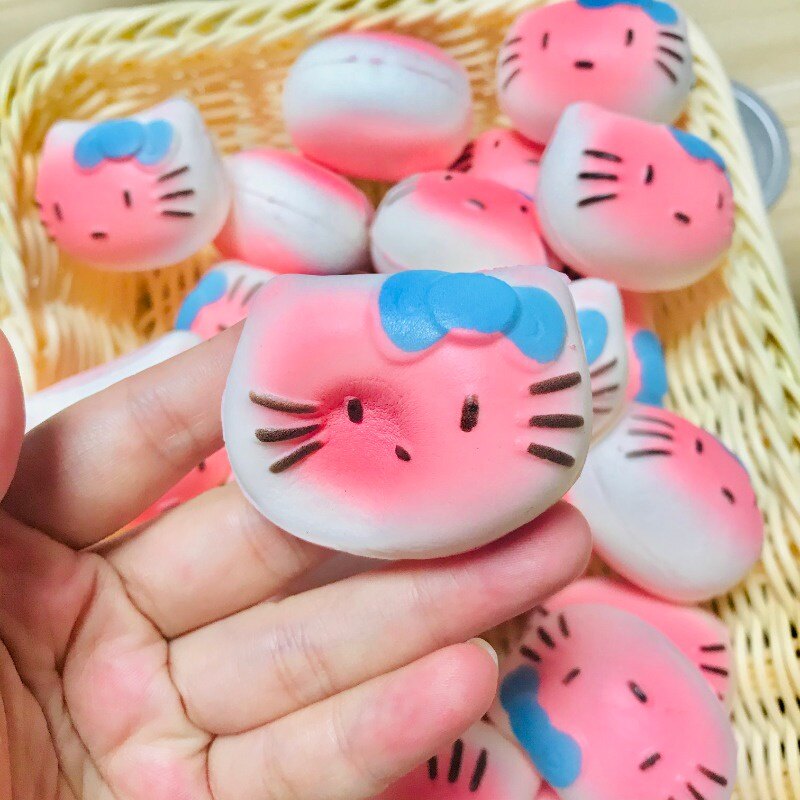 Kt Cat mini Slow Rebound Pinch Decompression Vent Toy mini squishy Slow Rising